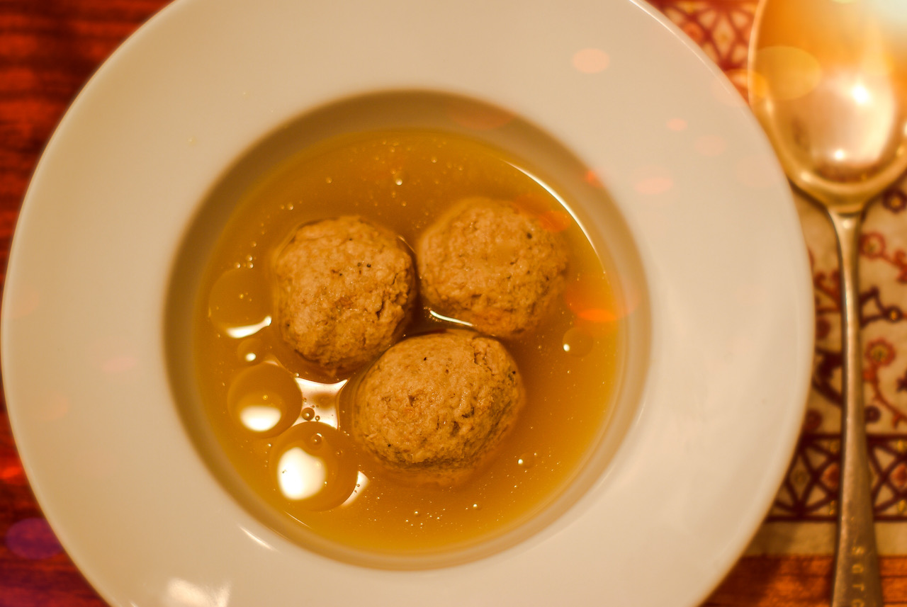 Vegan Matzo Ball Soup